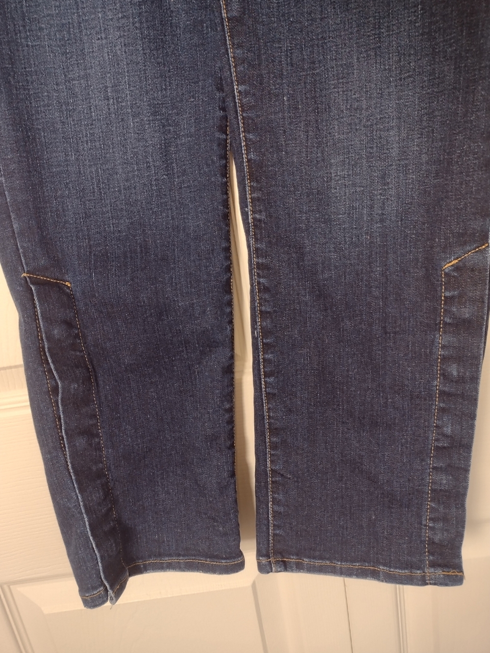 Frame Denim Le High Straight Jeans Snap Ankle Split Hem - Picture 12 of 16